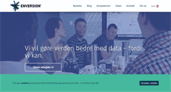 Desktop Screenshot of enversion.dk